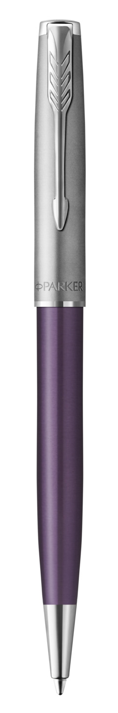 Długopis Parker Sonnet Sand Blasted Metal Violet CT